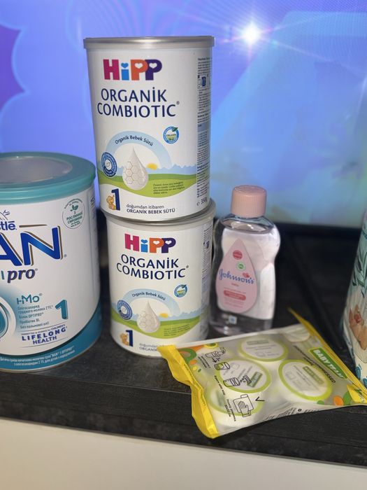 Смесь Nan 1 Opti Pro ,Hipp Combiotic 1