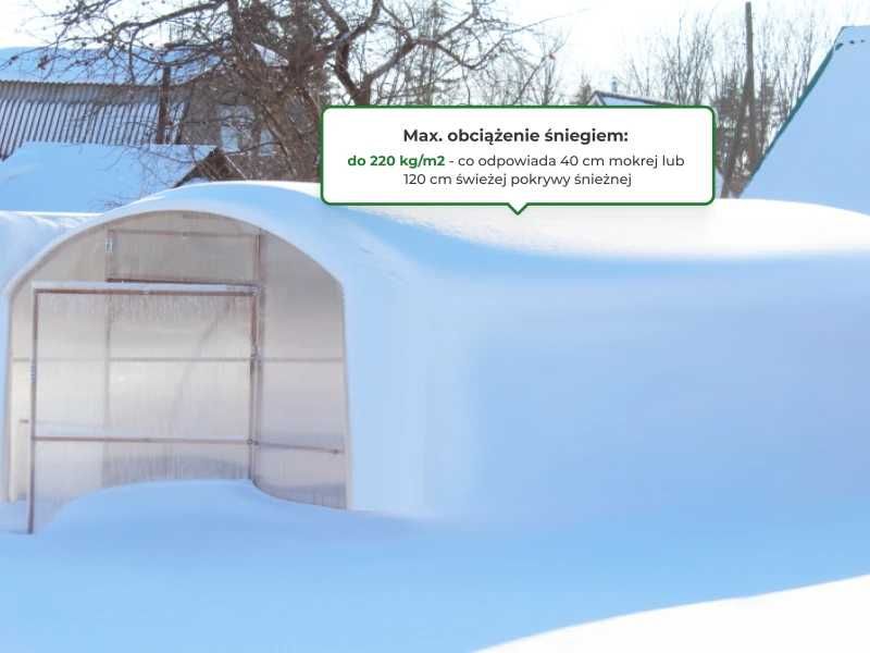 Szklarnia Rolnik Dostawa 4x4 Polecam