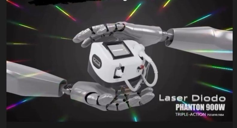 Máquina depilação a laser