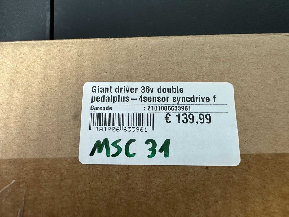 Giant driver 36v double pedalplus - 4sensor syndrive f