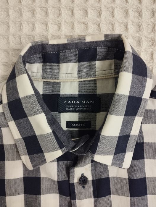 Camisa homem marca Zara tamanho S, 100,% algodao