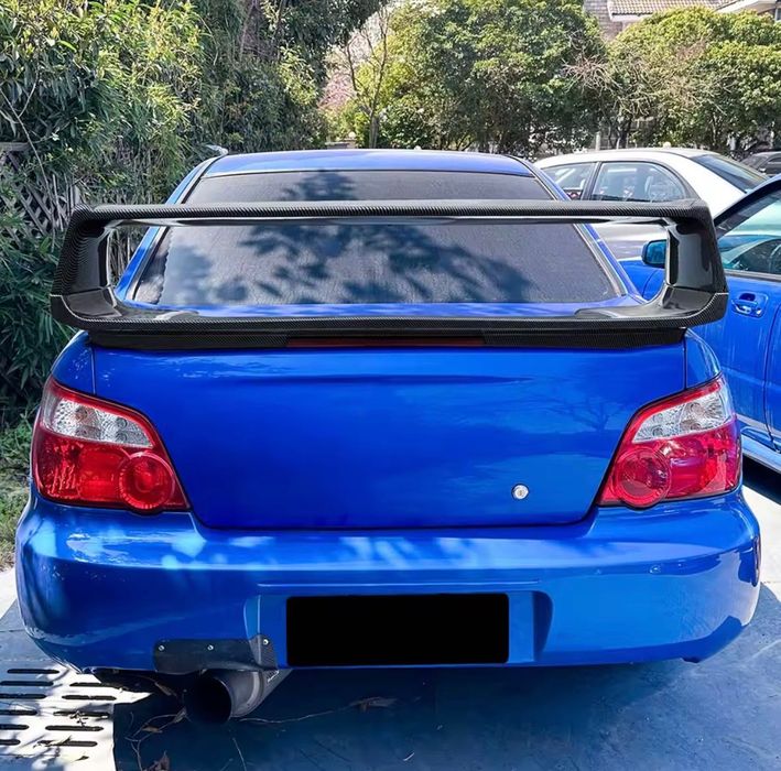 Спойлер Subaru WRX STI бленда Субару ВРХ СТИ накладка на багажник ляду антикрыло лавка сті