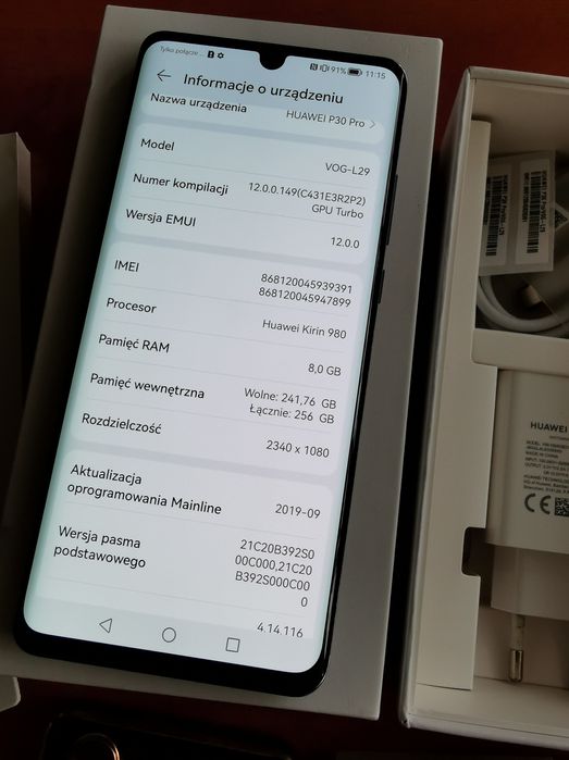 Huawei p30 pro 8/256GB Zadbany!