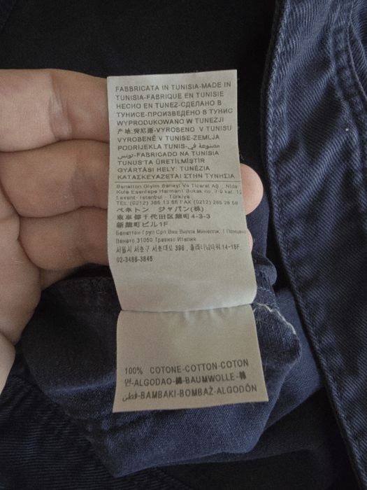 Жіноча джинсова куртка Benetton.