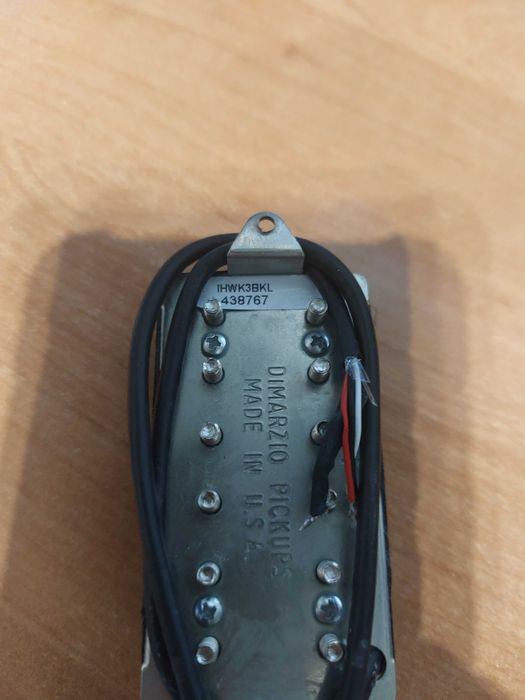Humbucker DIMARZIO Kiko Loureiro IHWK3BKL, czarny, bridge
