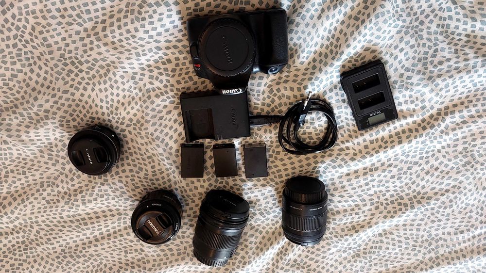 SL3 / 250d e T5i Vendidas juntas ou separadas