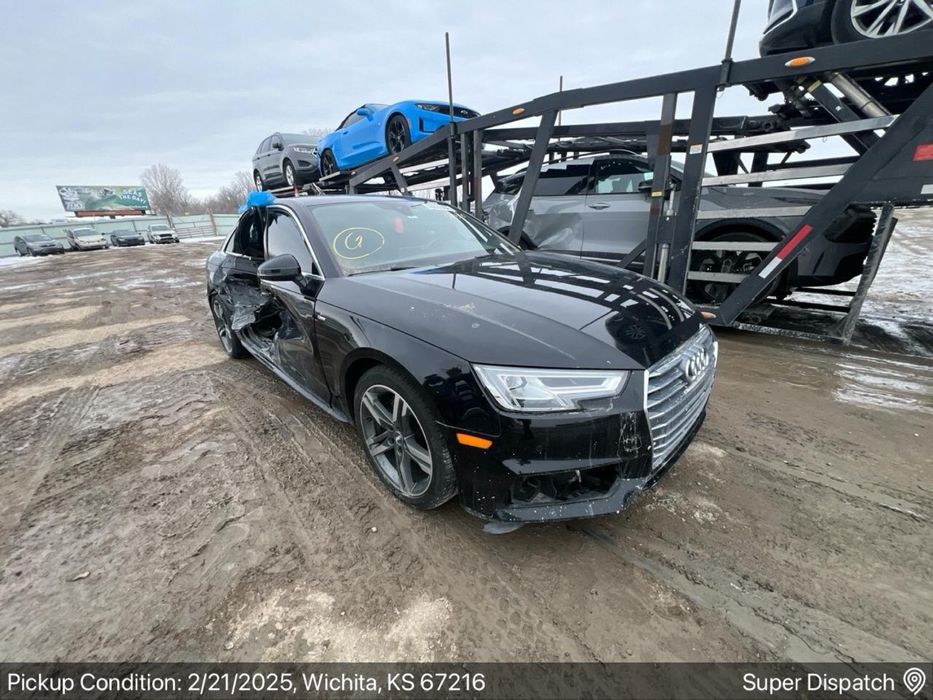 Разборка Audi A4 B9 2016-2019 S-line LY9B чорний Розборка Шрот