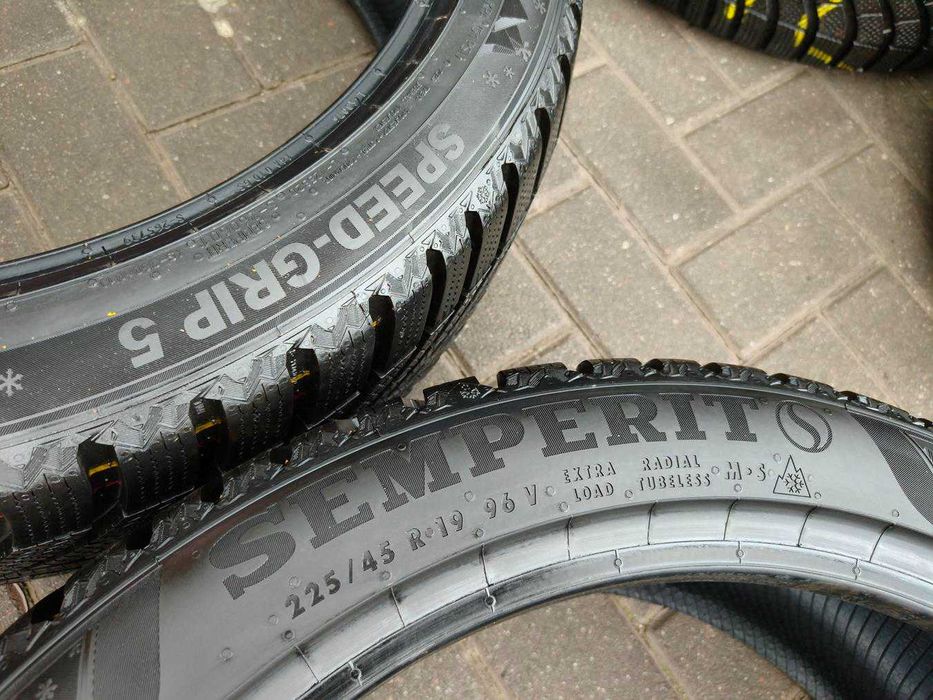 225/45 96V R19 SEMPERIT Speed-Grip5 7.5mm 2023r Zimowe Opony 4szt