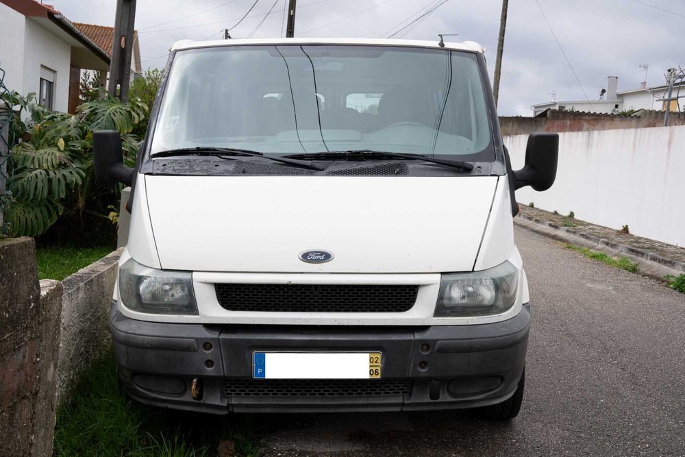 CARRINHA 9 lugares FORD TRANSIT 2002 c/Bola de Reboque