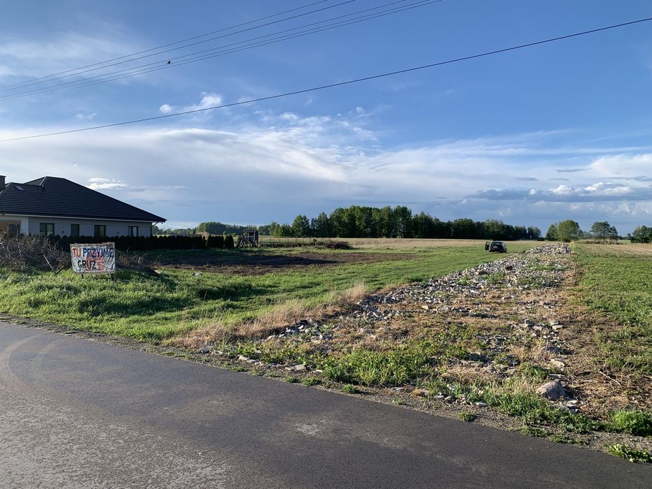 Działka budowlana Kobylany Kolonia gm.Skaryszew, pozwolenie, projekt