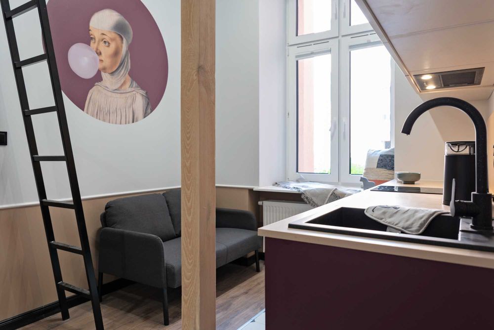 Nowa kawalerka z antresolą | Łódź, Centrum | idealna dla studenta |