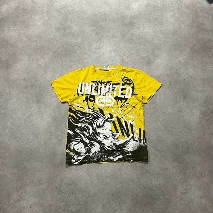 Vintage Koszulka Ecko Unltd T-Shit Big Logo Rap Hip Hop Baggy Style