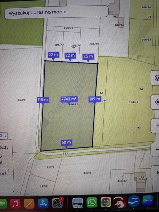 Działka 7743 m² Tarkowo Dolne - Widok 5