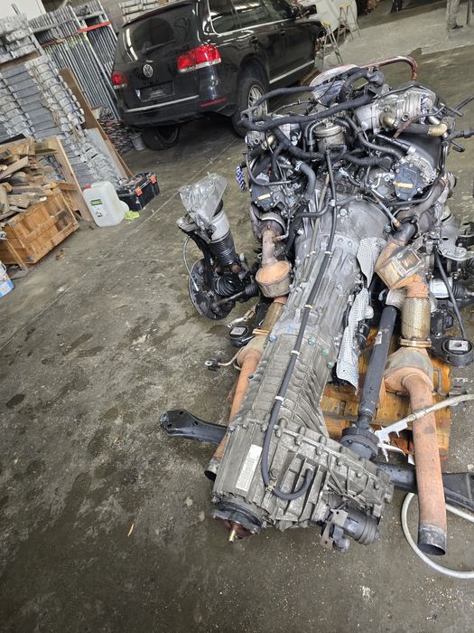 Motor com caixa de velocidades automática vw touareg v10