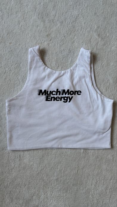 Zara top gimnastyka akrobatyka lato sport wakacje 140 10l biały
