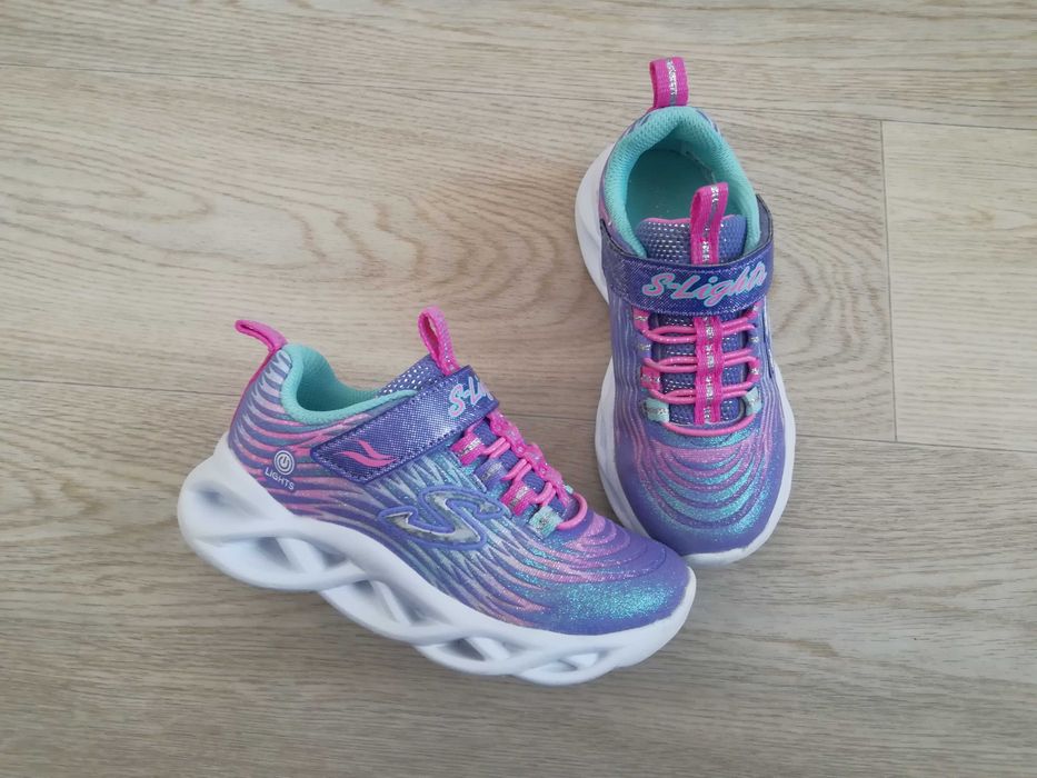 Кросівки рожеві Skechers Twisty Brights 27 розмір