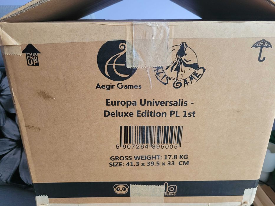 Gra planszowa Europa Universalis Cena władzy deluxe PL + dodatki