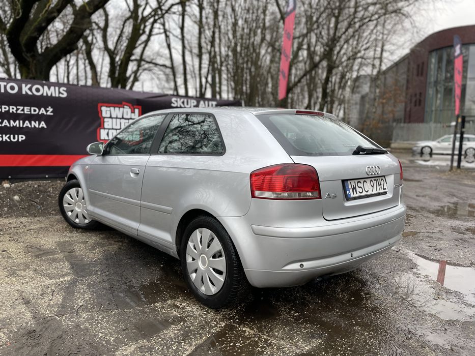 Audi A3 2.0 TDI | Skóry | Klima | Zimówki | AUX USB | Ładny Stan