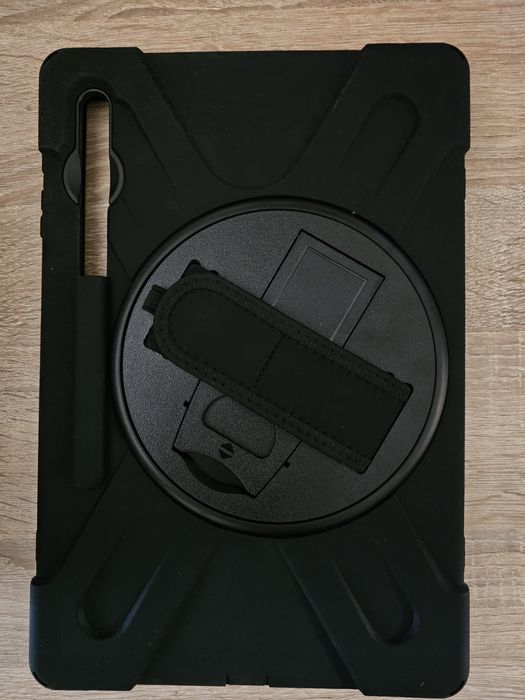 Etui Samsung Galaxy tab s7 plus pokrowiec Galaxy tab s7 + czarne 360