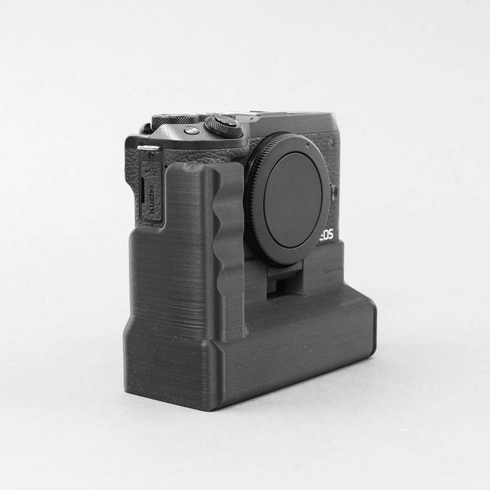 Punho para canon M6 mark II - Aumenta a autonomia de 4 a 12 vezes .