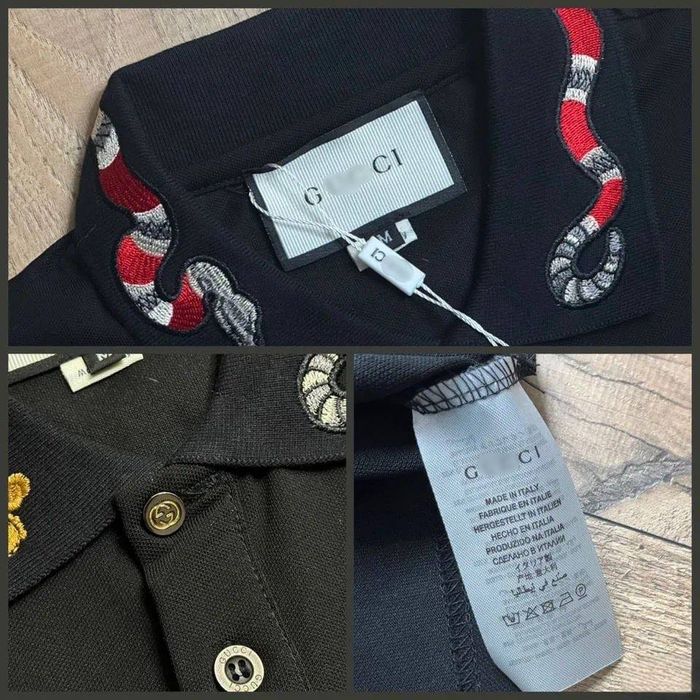 Поло Gucci Snake футболка (Все размеры)