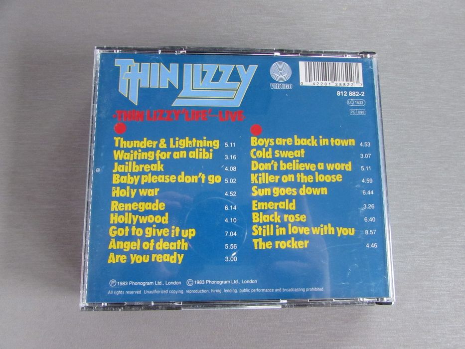 Thin Lizzy – Life Live 2xCD