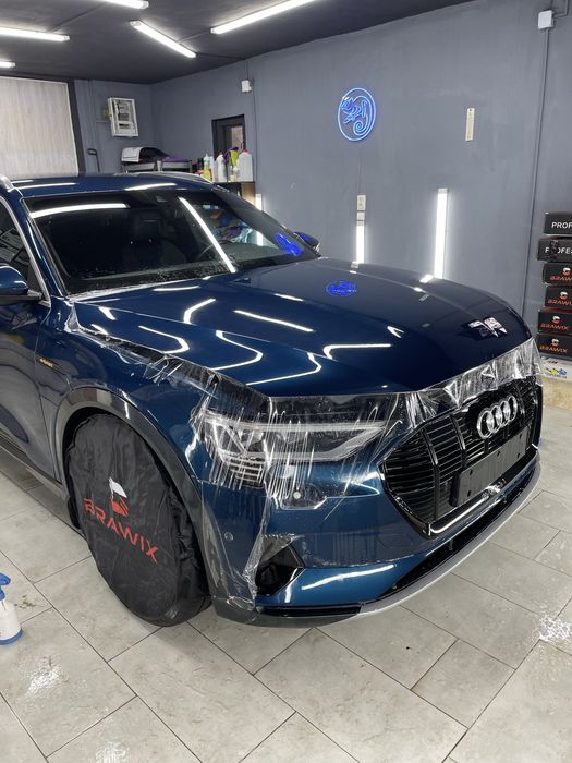 Поклейка антигравійною плівкою, Тонування авто