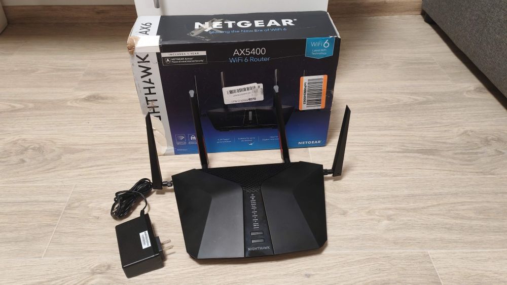 Потужний Wi-Fi 6 роутер Netgear Nighthawk  AX5400 (WiFi 6)