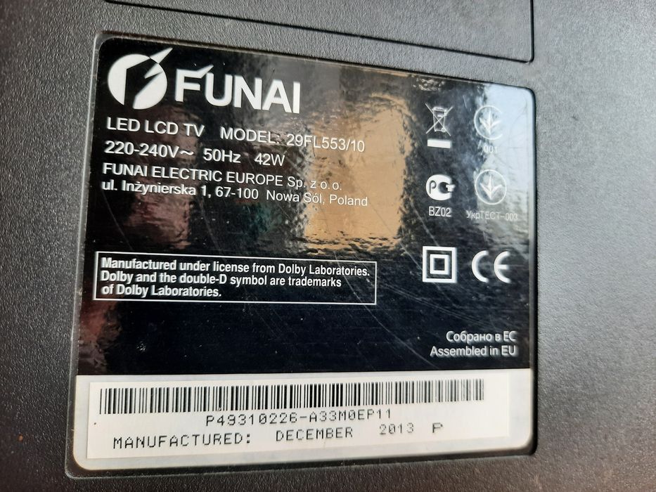 Telewizor Funai 29FL533/10