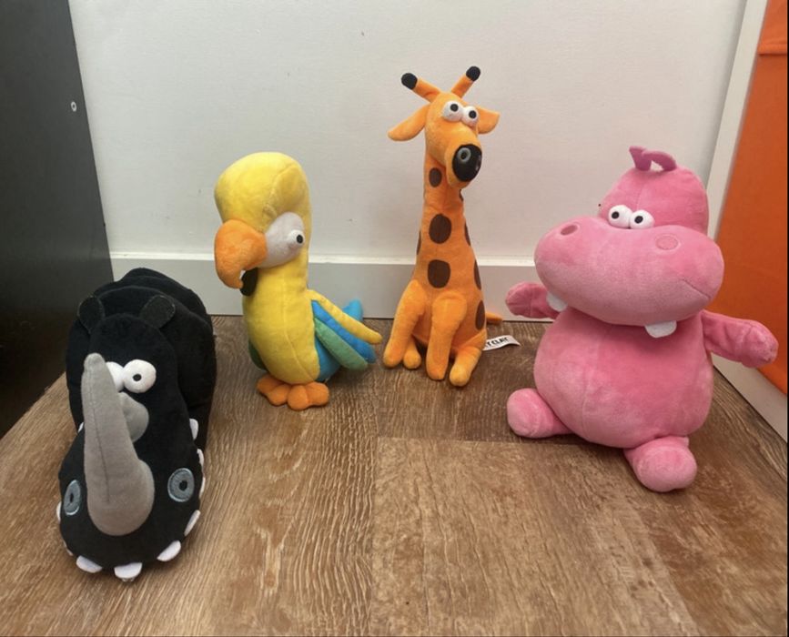 Peluches da selva