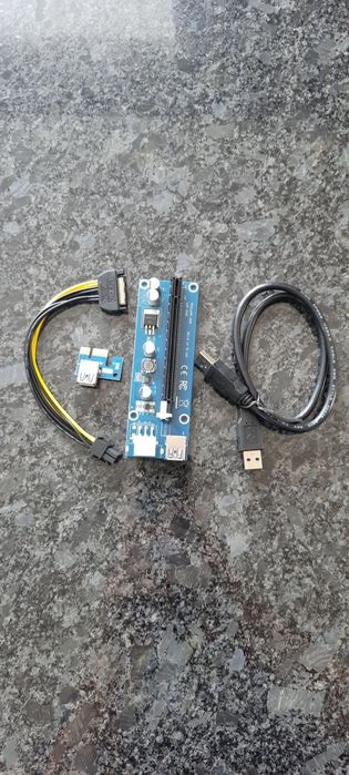 Riser card pci-e 1x-16x karta rozszerzeń GPU