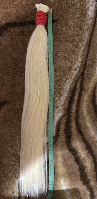 Натуральне волосся Блонд 48 см