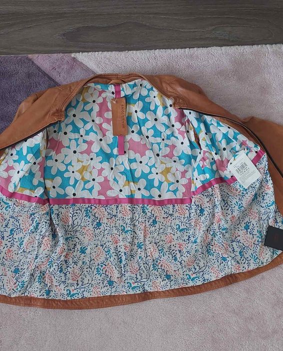 Шкіряна куртка Milestone