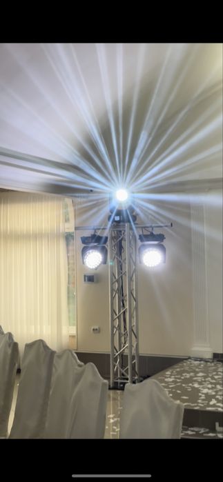 Ферма 2м 50мм трубка 2мм/3мм товщина Алюміній Стойка Тумба