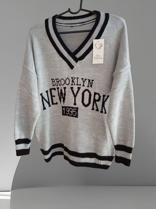 Sweter damski uniwersalny serek