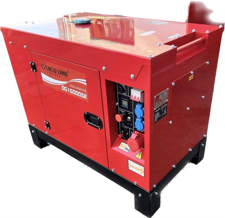 Agregat prądotwórczy 16 kVA GX Polska Diesel V2 1000ccm 320 Kg , FV