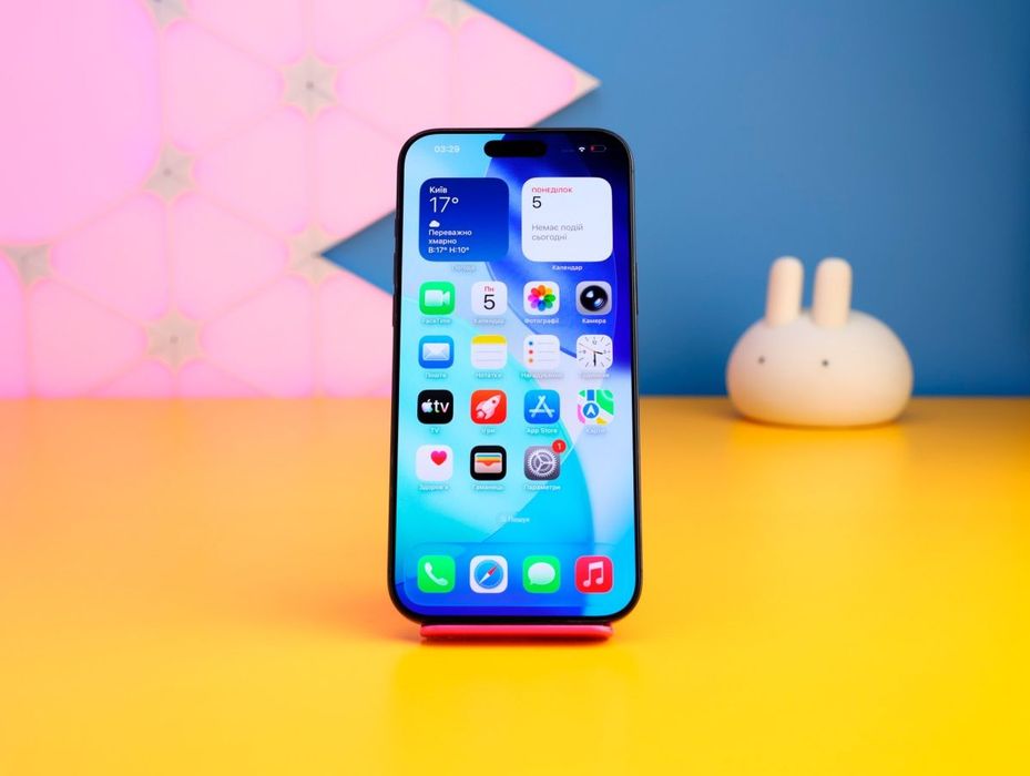 Смартфон Apple iPhone 16 Pro Max 256GB Black (177581) Б/У З ГАРАНТІЄЮ