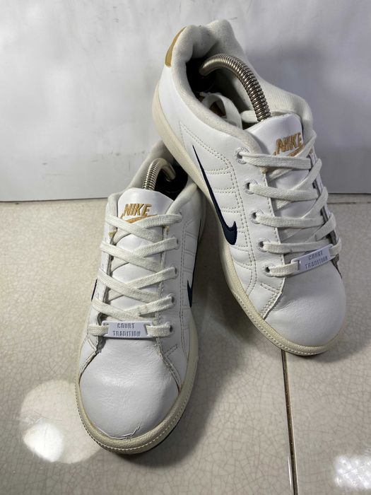 NIKE COURT TRADITION кожаные детские кроссовки 37,5 р 23,5 см оригинал