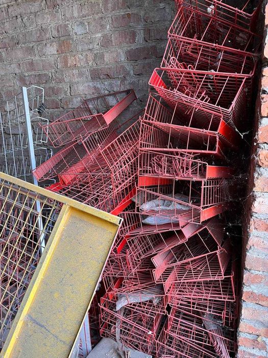 Торгові кошики,стійки