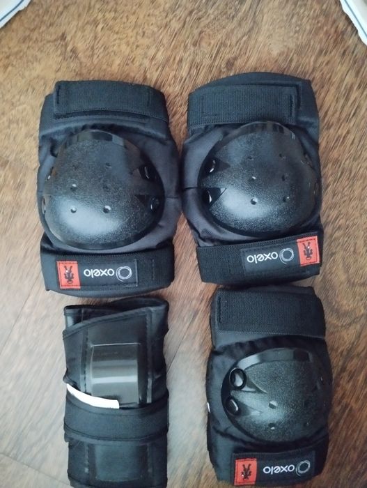 Pack proteção patins ou bicicleta criança