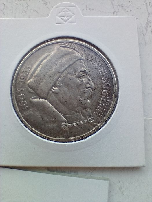 Moneta--2zł Żaglówka--1936-srebro