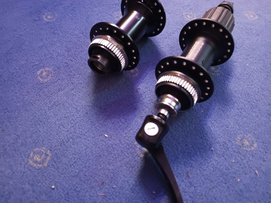 Komplet piast Shimano 135xQR 15x100mm 36otw