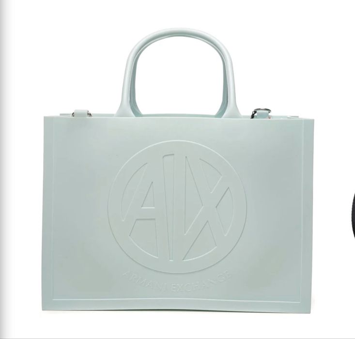 Nowa ! Armani Exchange torba na ramie w kolorze mietowym