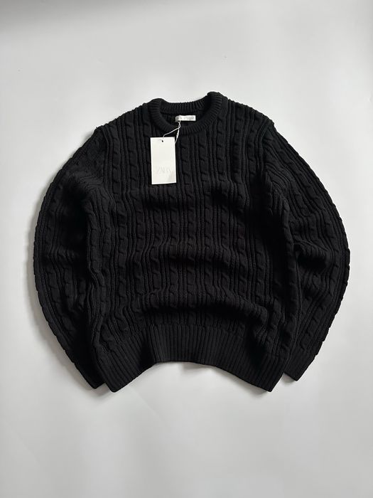 Светр Zara Old Money Зара Sweater кофта плетений олд мані худі
