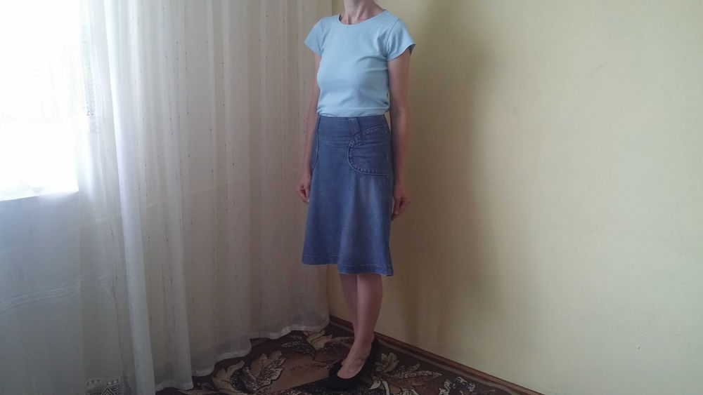 bluzka niebieska błękitna rozmiar s/m