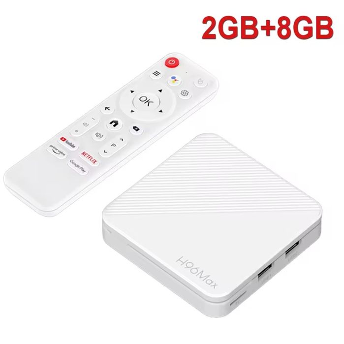 Smart TV Box H96 max Android 14 смарт приставка