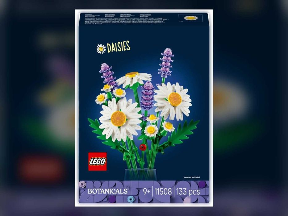Lego Botanicals Stokrotki 11508 - zestaw kwiatów dla dzieci