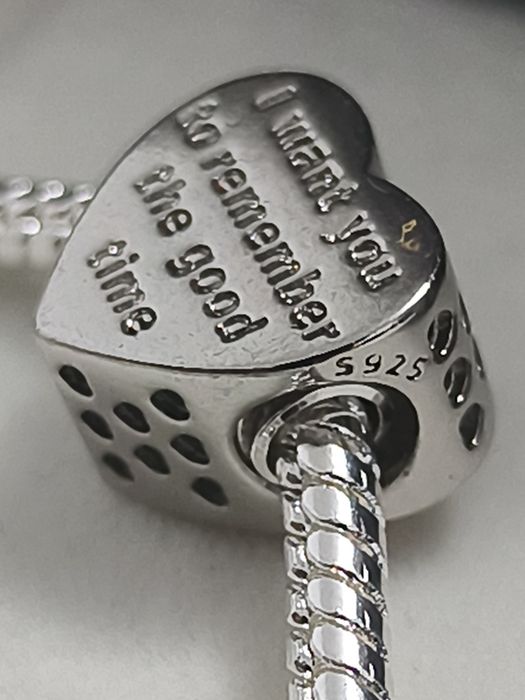 Charm "Love My Dog" PRATA