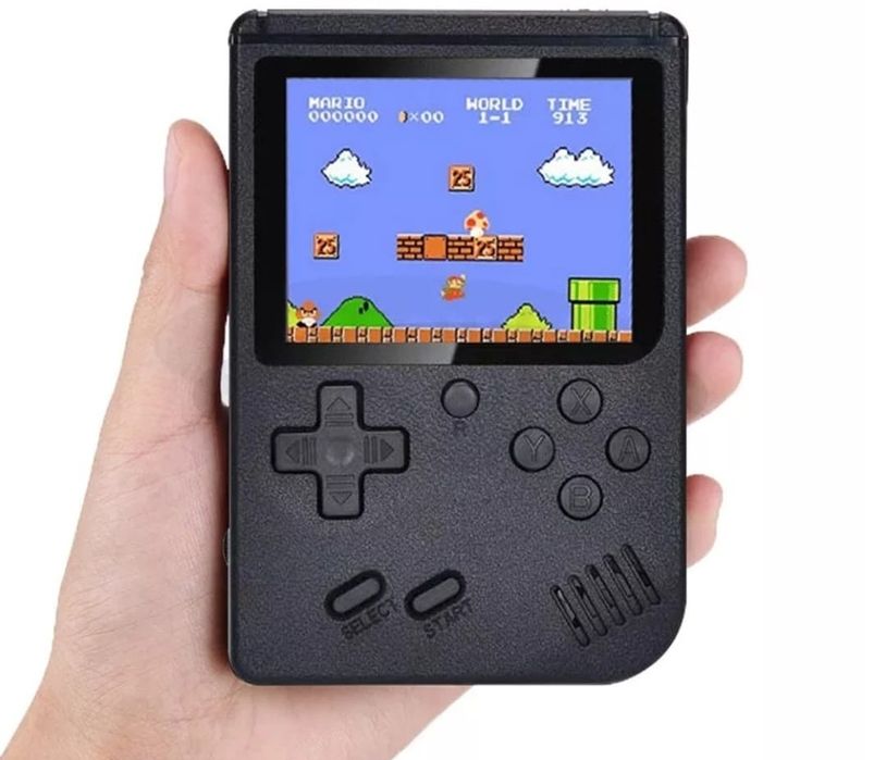 Consola para criança com 168 jogos  divertidos e bateria recarregável