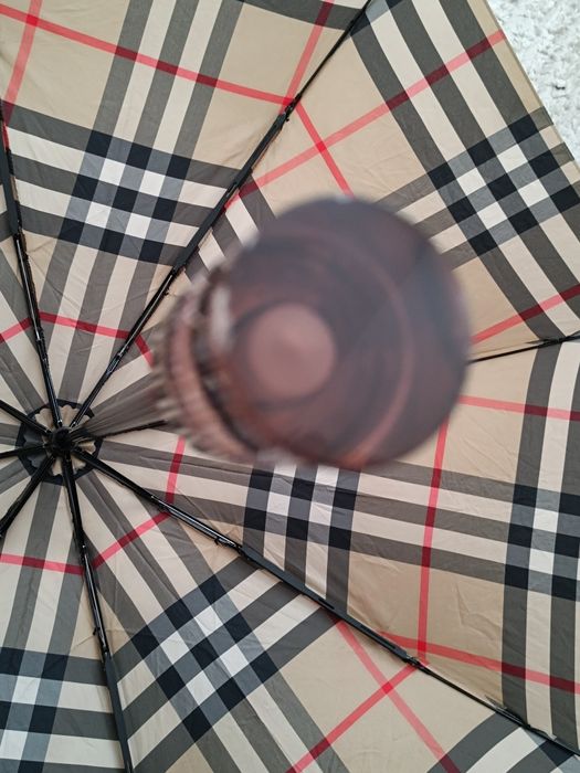 Burberry składana parasolka w kratę Burberry